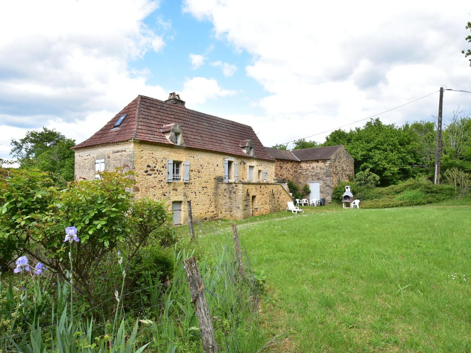Cosy Holiday Home In Lantheuil With Garden Villefranche-du-Périgord Exterior foto