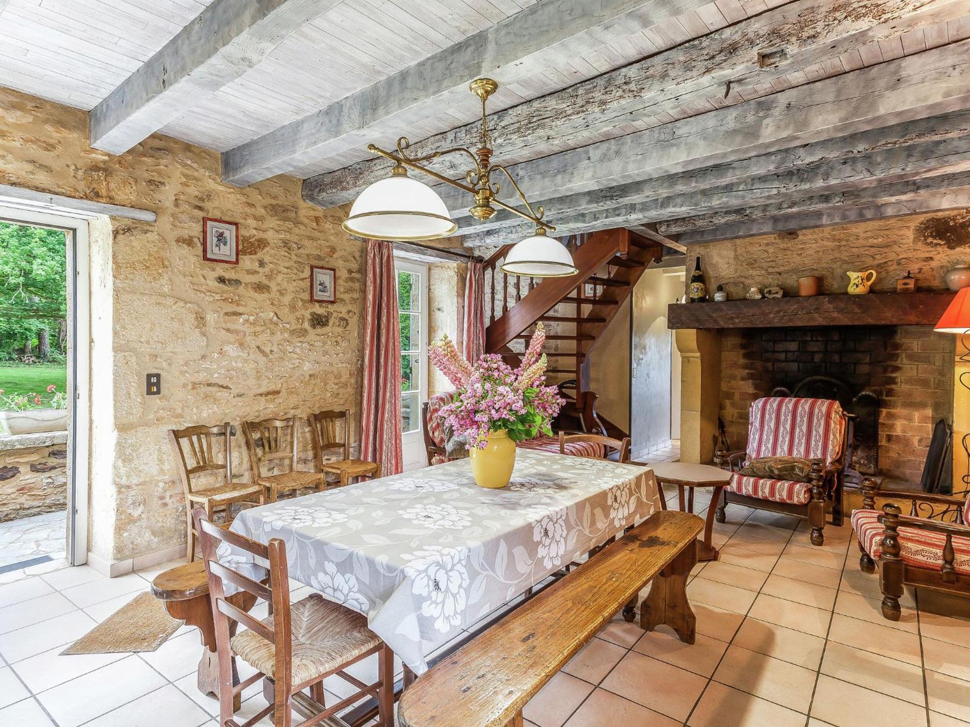 Cosy Holiday Home In Lantheuil With Garden Villefranche-du-Périgord Exterior foto