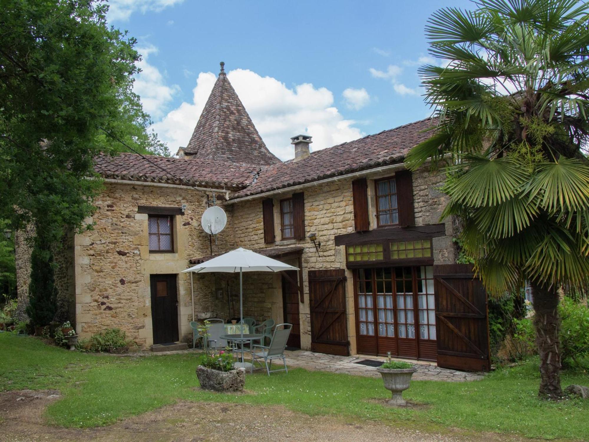 Cosy Holiday Home In Lantheuil With Garden Villefranche-du-Périgord Exterior foto
